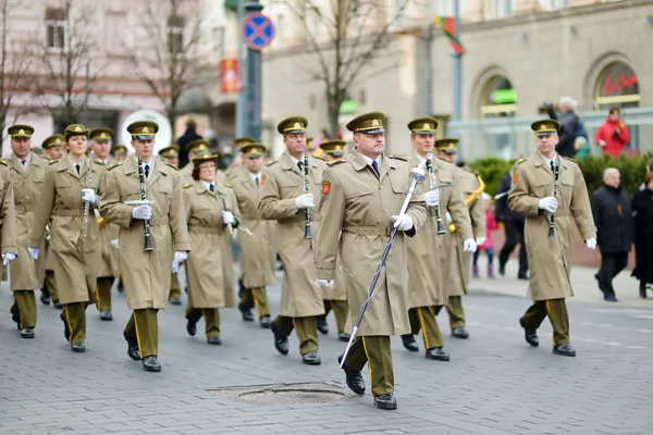 Feestelijke parade als Litouwen — Stockfoto