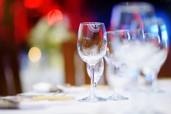 Conjunto de mesa para evento festivo — Fotografia de Stock