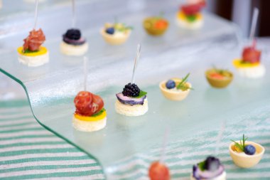 Parmak gıda aperatifler