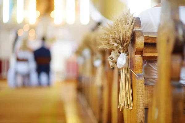 ライ麦の結婚式の装飾 — ストック写真