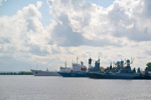 Die baltische Flotte Stockbild