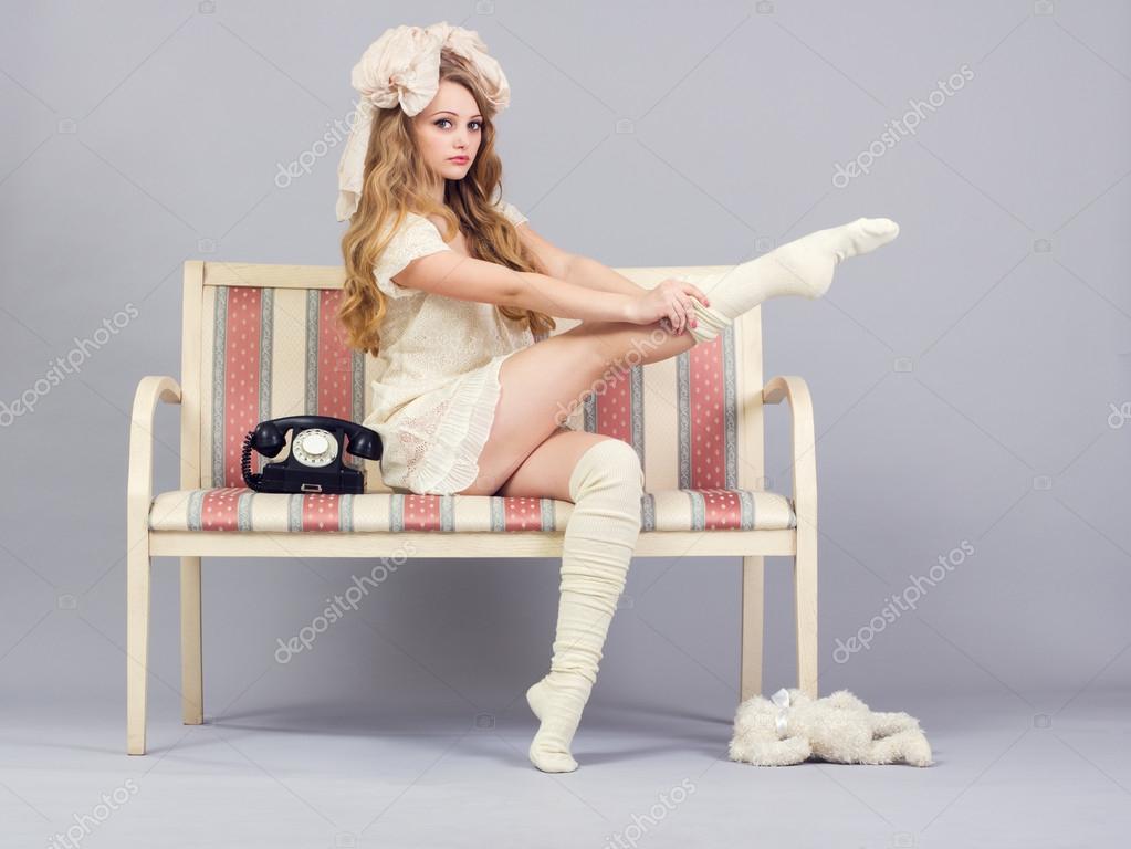 Pictures can girl doll Young Girl doll — Stock Photo © papa42 57849453