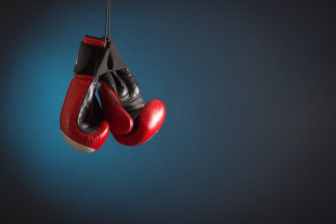 Kırmızı Boks eldiveni
