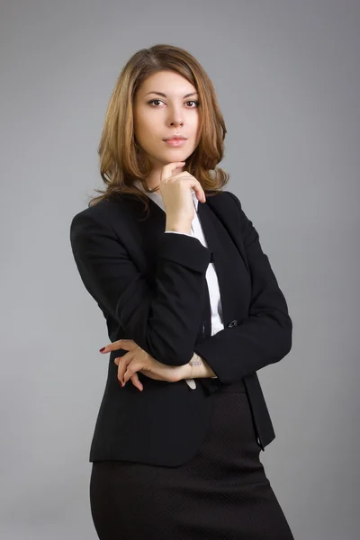 Magnifique portrait de femme d'affaires — Photo