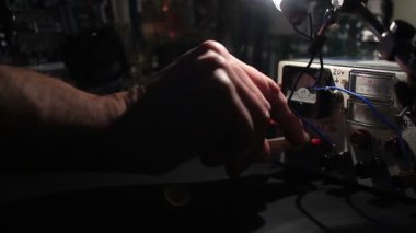 Açma ve kapatma ışık geçiş