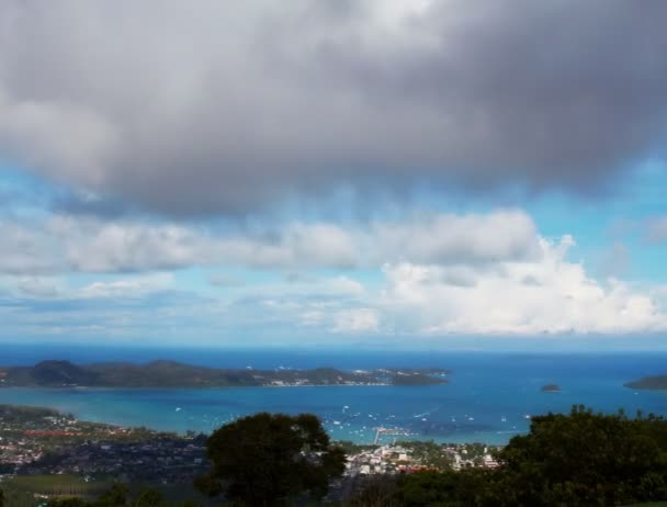 Thaïlande Tourisme Vue Aérienne — Video