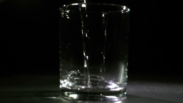 Voda v pomalém pohybu — Stock video