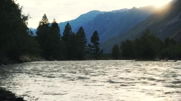 アルタイ山脈の絵のように美しい高山風景 — ストック動画