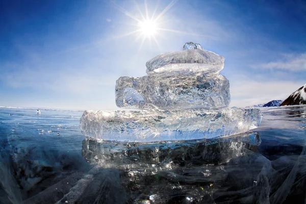 Barco de hielo — Foto de Stock