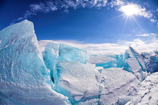 Hielo de Baikal —  Fotos de Stock