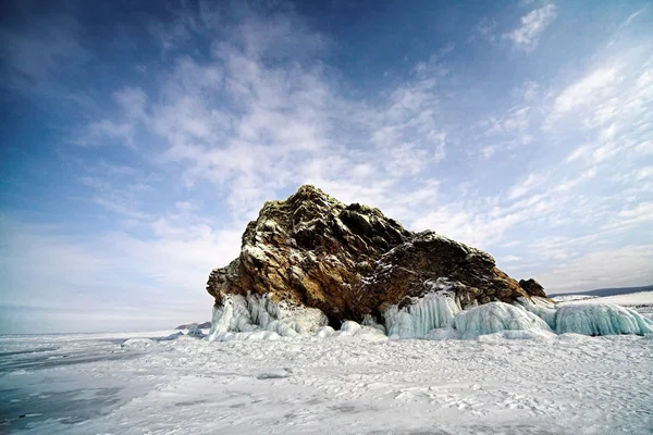 Inverno Baikal — Fotografia de Stock