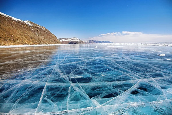 Inverno Baikal — Fotografia de Stock