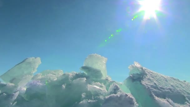 얼음 풍경 — 비디오