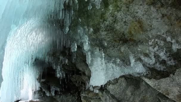 Cueva de hielo — Vídeos de Stock