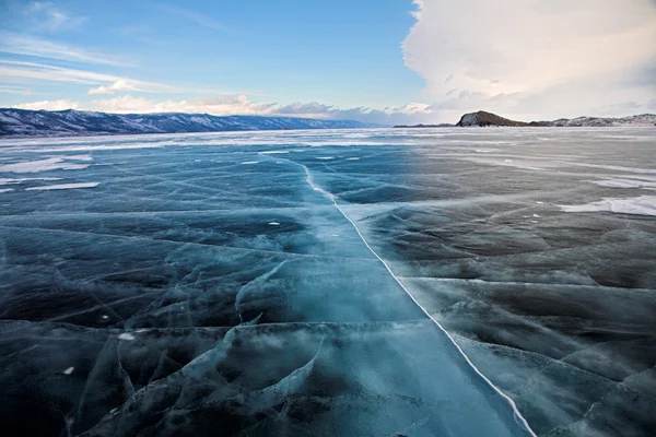 Winter Baikal — Stockfoto