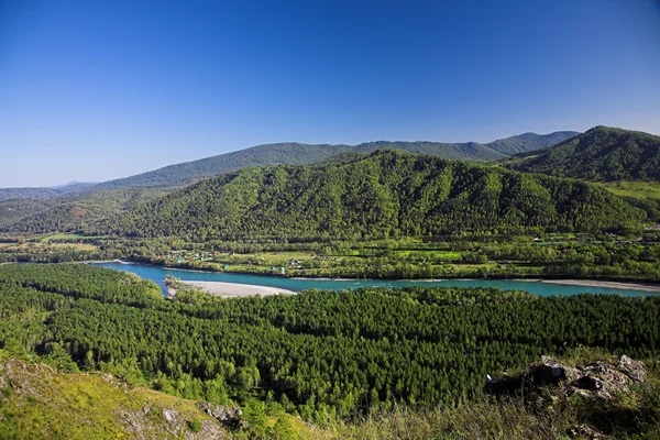 山区山谷 — 图库照片