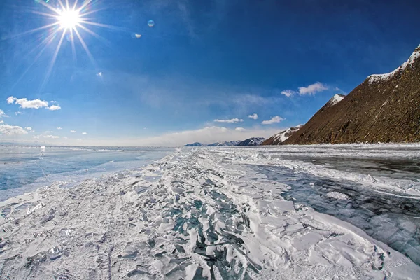 Winterbaikal — Stockfoto