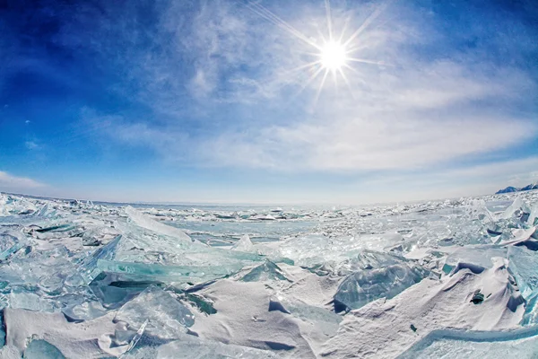 Inverno Baikal — Fotografia de Stock