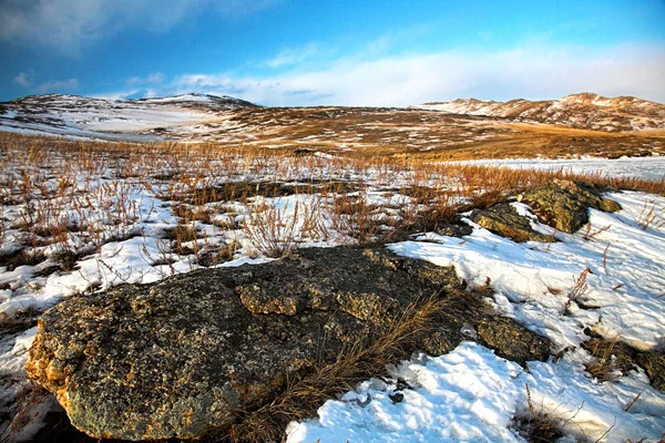 Paesaggio invernale — Foto Stock