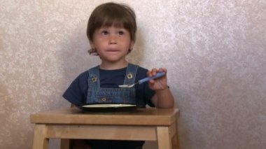Yulaf lapası yemek çocuk