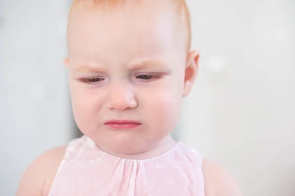 Dziecko płacze. — Zdjęcie stockowe