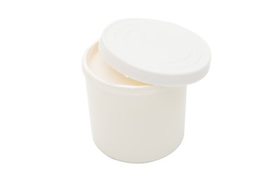 Suluboya boya beyaz arka plan üzerinde izole kovalar. Sanat pa