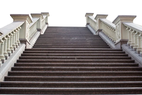 Kamenné schody je izolovaná — Stock fotografie