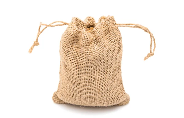 Bag with wheat isolated — Stock Photo, Image