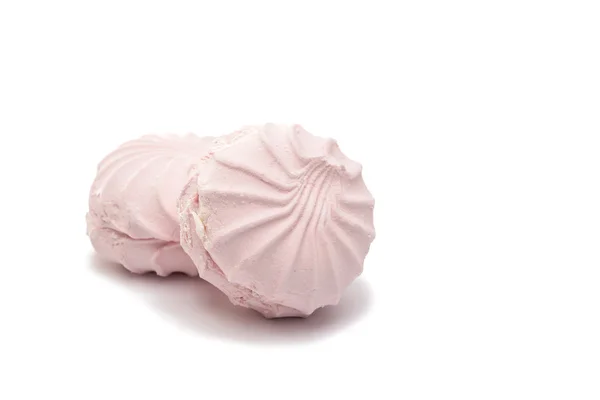 Marshmallow taart geïsoleerd — Stockfoto