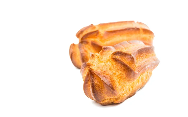 Choux Teig isoliert — Stockfoto