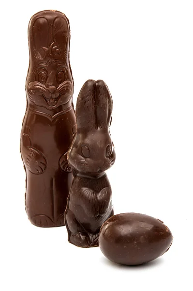 Chocolate bunny art — Stock Photo, Image