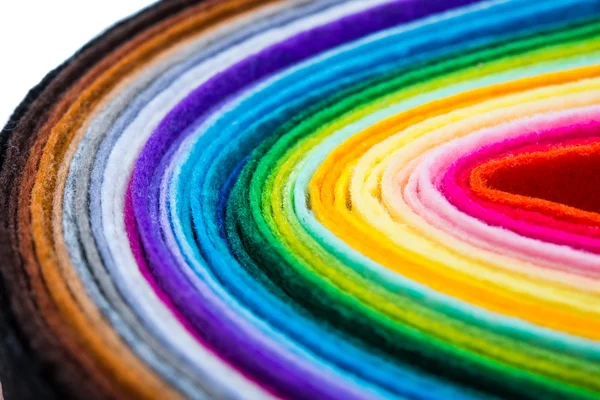 Felt fabric sheets — Stock Photo, Image