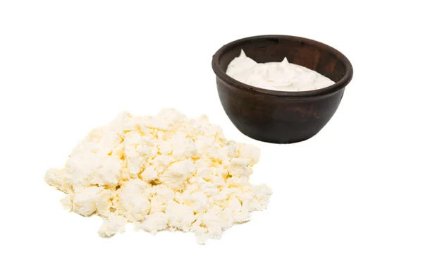 Cream isolated ingredients — Stock Photo, Image