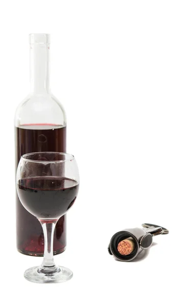 Wine bottle isolated — Stock Photo, Image