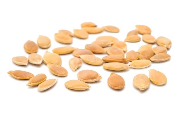 Pumpkin seeds isolated — Stock Photo, Image