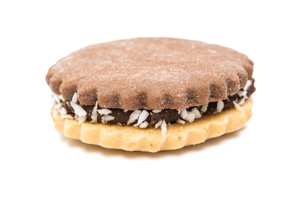 Sandwich cookies med choklad — Stockfoto