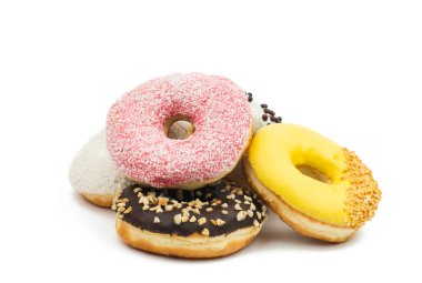 çörek izole sır içinde 