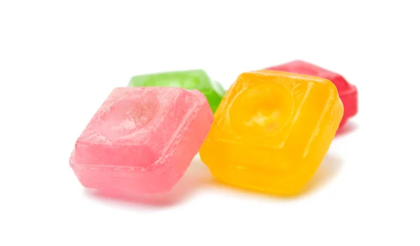 Snoep lollies geïsoleerd — Stockfoto