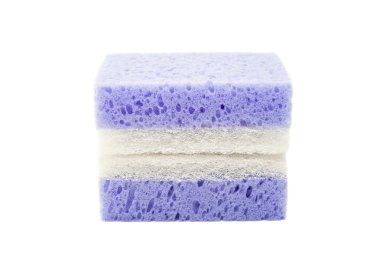 İzole temizlik sünger 