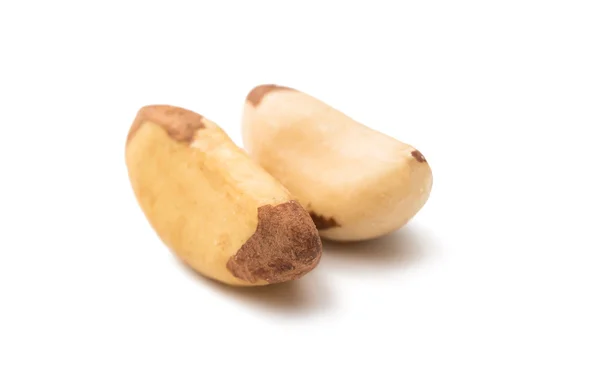 Brazil nuts isolated — Stock Photo, Image