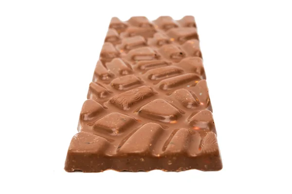 Barra de chocolate aislada — Foto de Stock