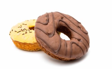 çörek izole sır içinde 