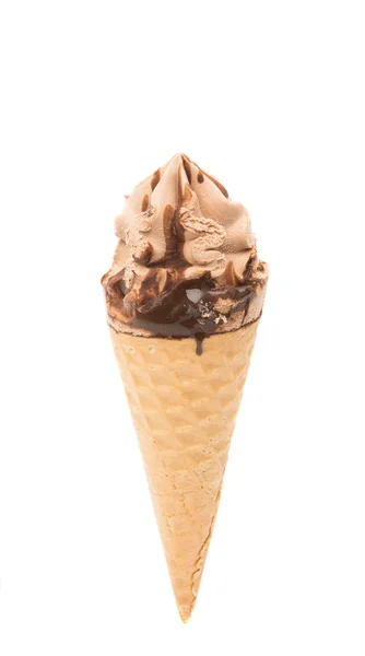 Dondurma waffle Kupası — Stok fotoğraf