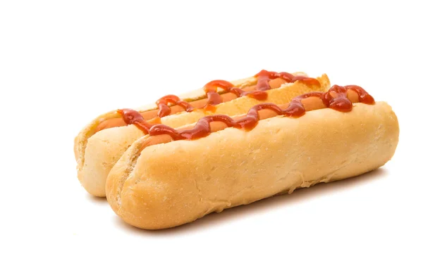 Hotdog Ying Bun isolated — Stock Photo, Image