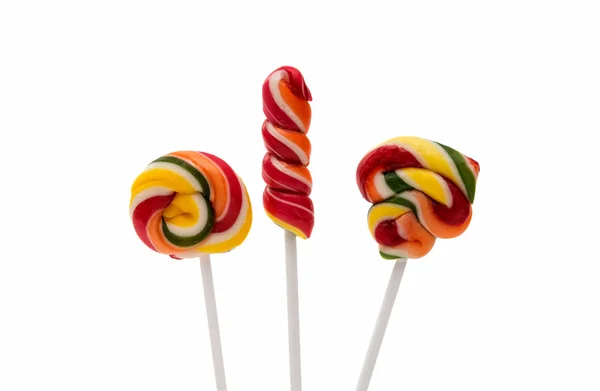 Lollipop isolerade godis — Stockfoto