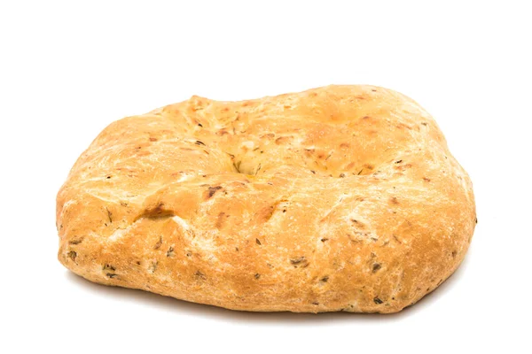 孤立的玉米饼面包 — 图库照片