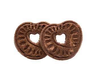 Çikolata parçacıklı kurabiye.