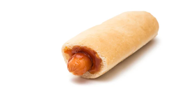 Oorspronkelijke hotdog. — Stockfoto