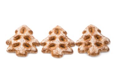 izole Noel kurabiyeleri 