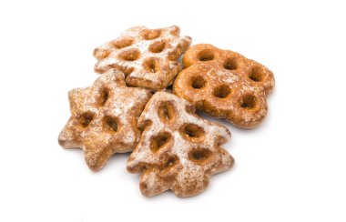 izole Noel kurabiyeleri